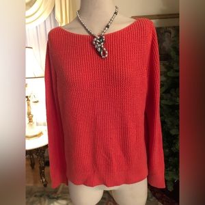 GAP long sleeve pink sweater very good condition size M